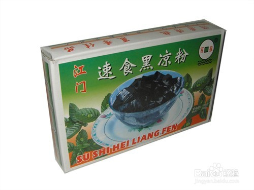 自制清凉解暑的黑凉粉