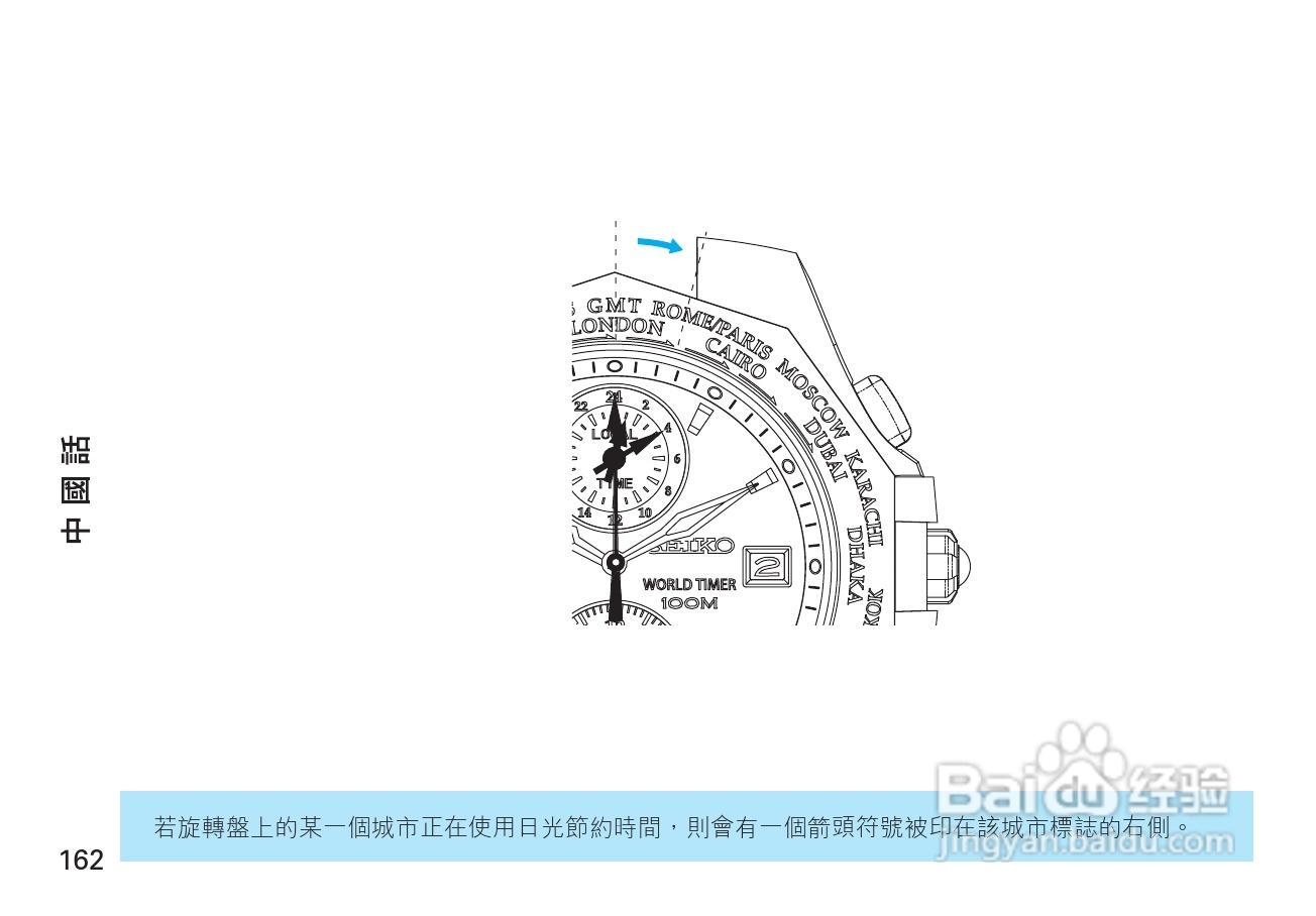 精工5T82型石英机芯手表说明书:[2]