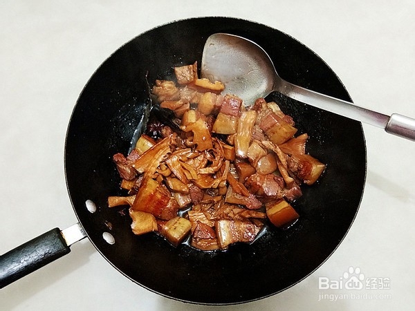 笋干烧肉的步骤
