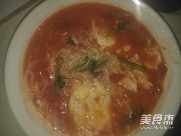 番茄鸡蛋面的做法