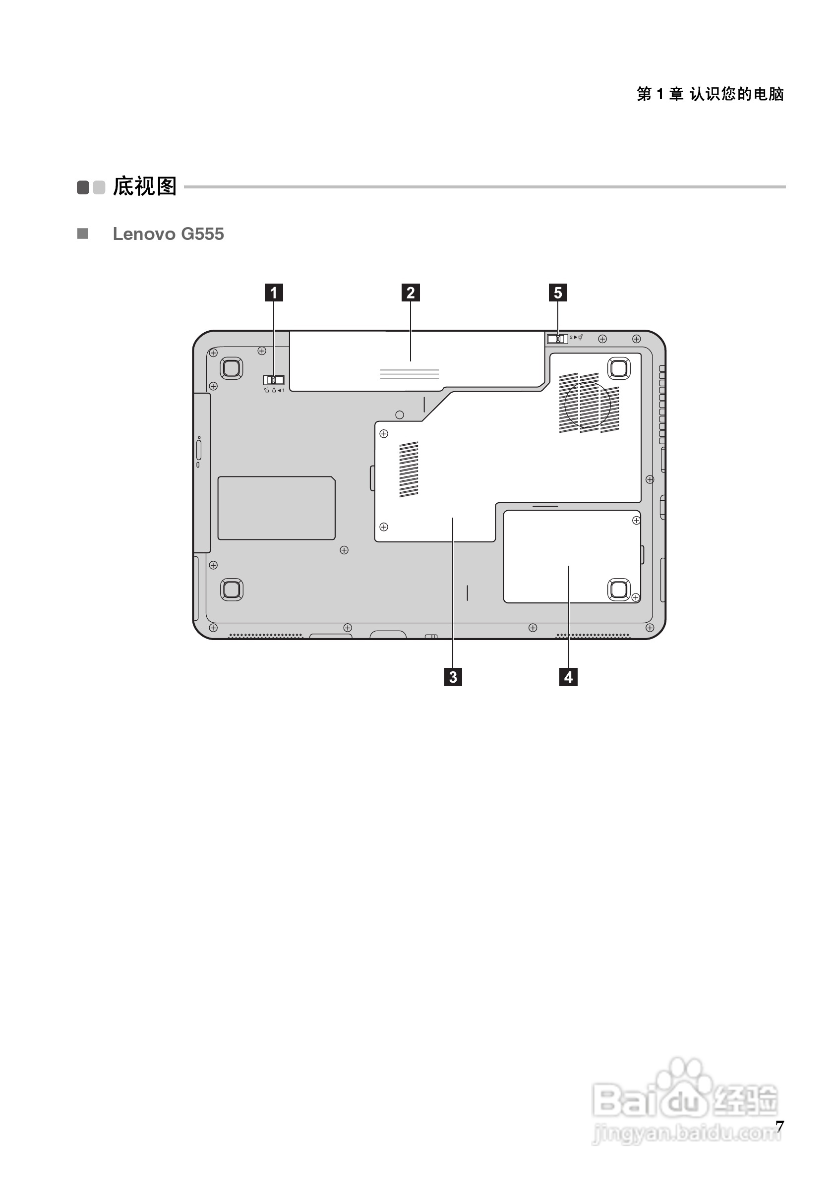 联想笔记本电脑G555型说明书:[2]