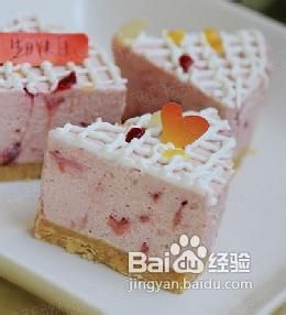 甜品点心系列（一）[19]果酱芝士蛋糕