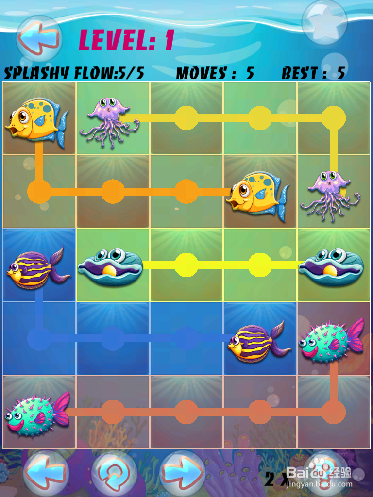 a splashy water safari fish flow游戏攻略1-30