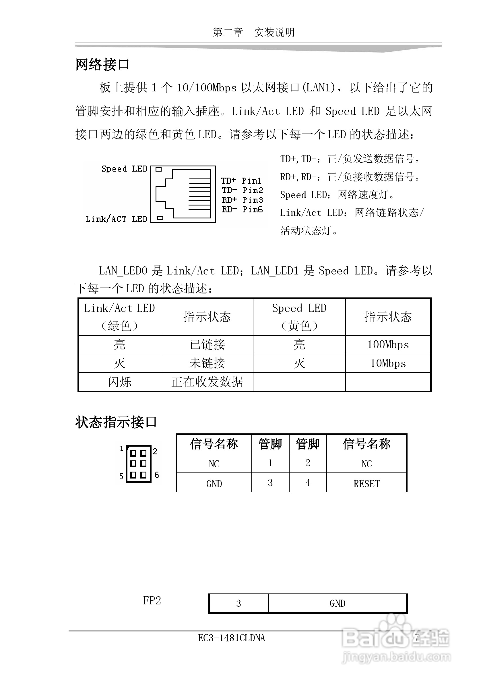 研祥EC3-1481CLDNA工业级CPU板卡说明书:[2]