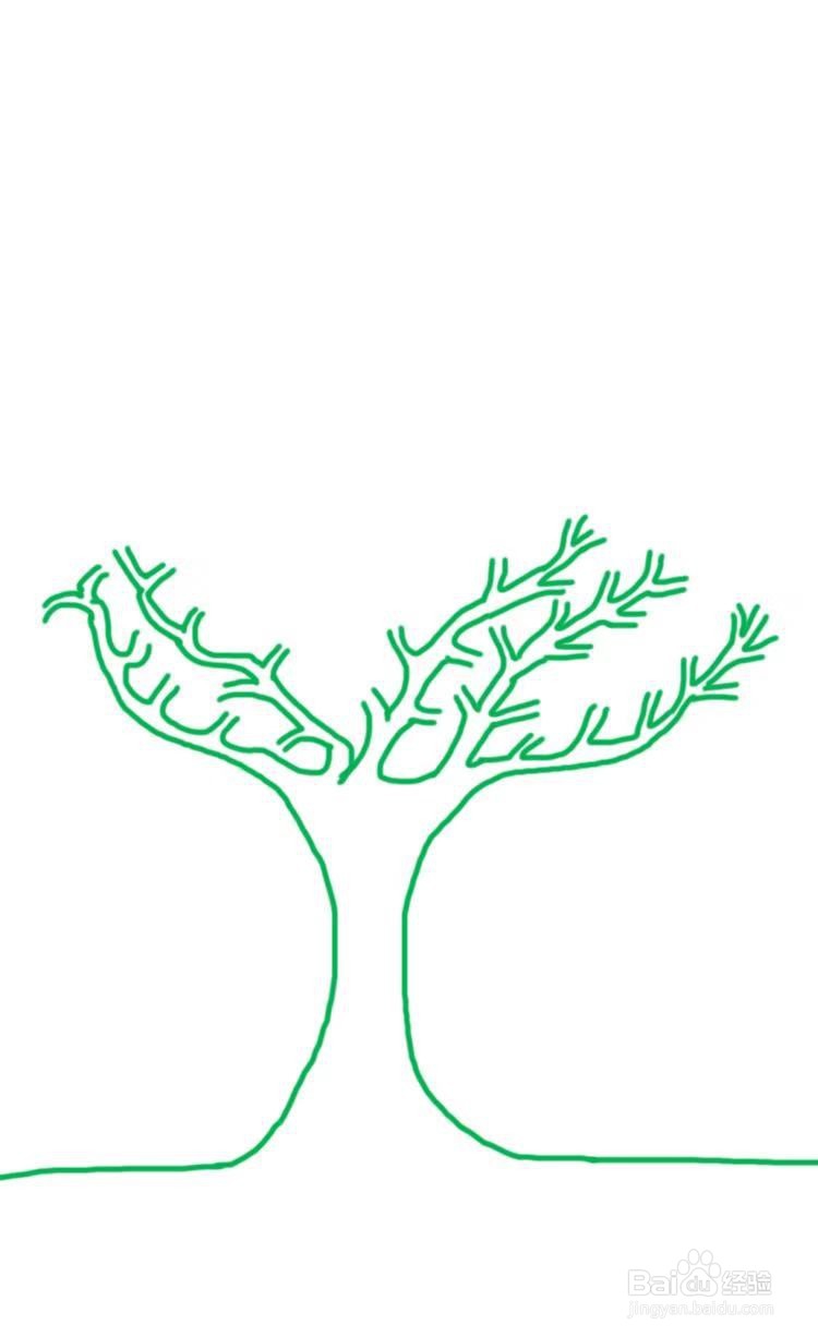 简笔画教程之大树