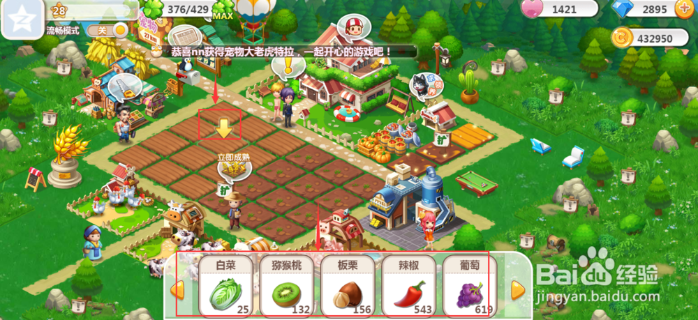 怎样在QQ空间农场种植白菜
