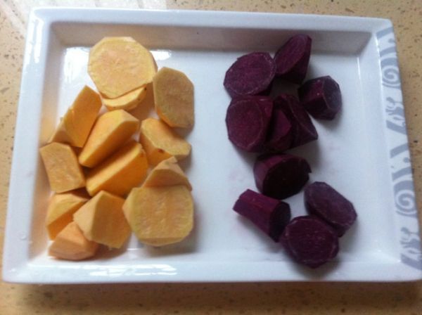 紫薯红薯桂圆汤