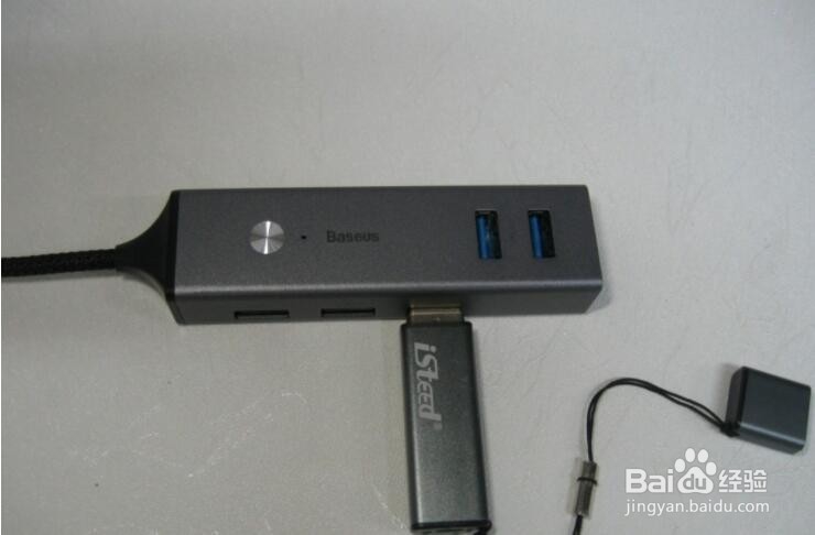 倍思一拖五USB-A口HUB功能使用