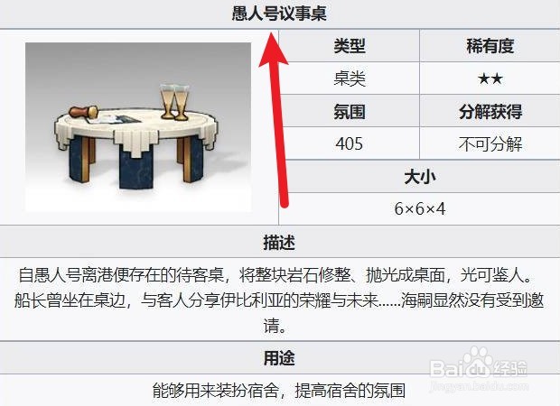 愚人号议事桌怎么获得