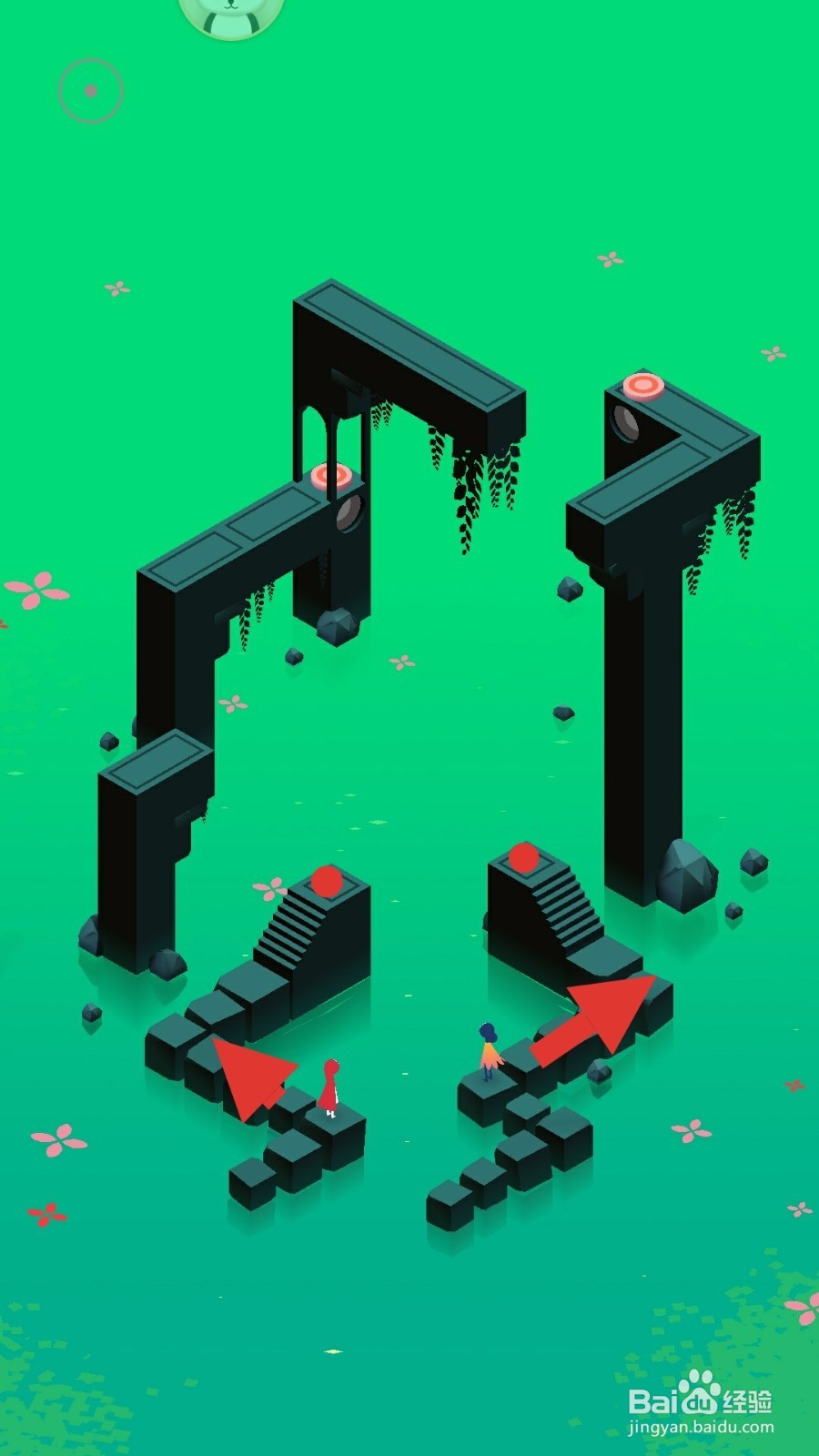 纪念碑谷2第十四章怎么过？（1）