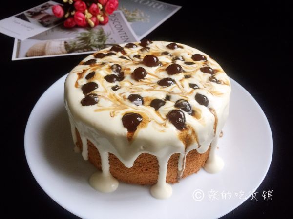 #网红美食我来做#爆浆珍珠蛋糕