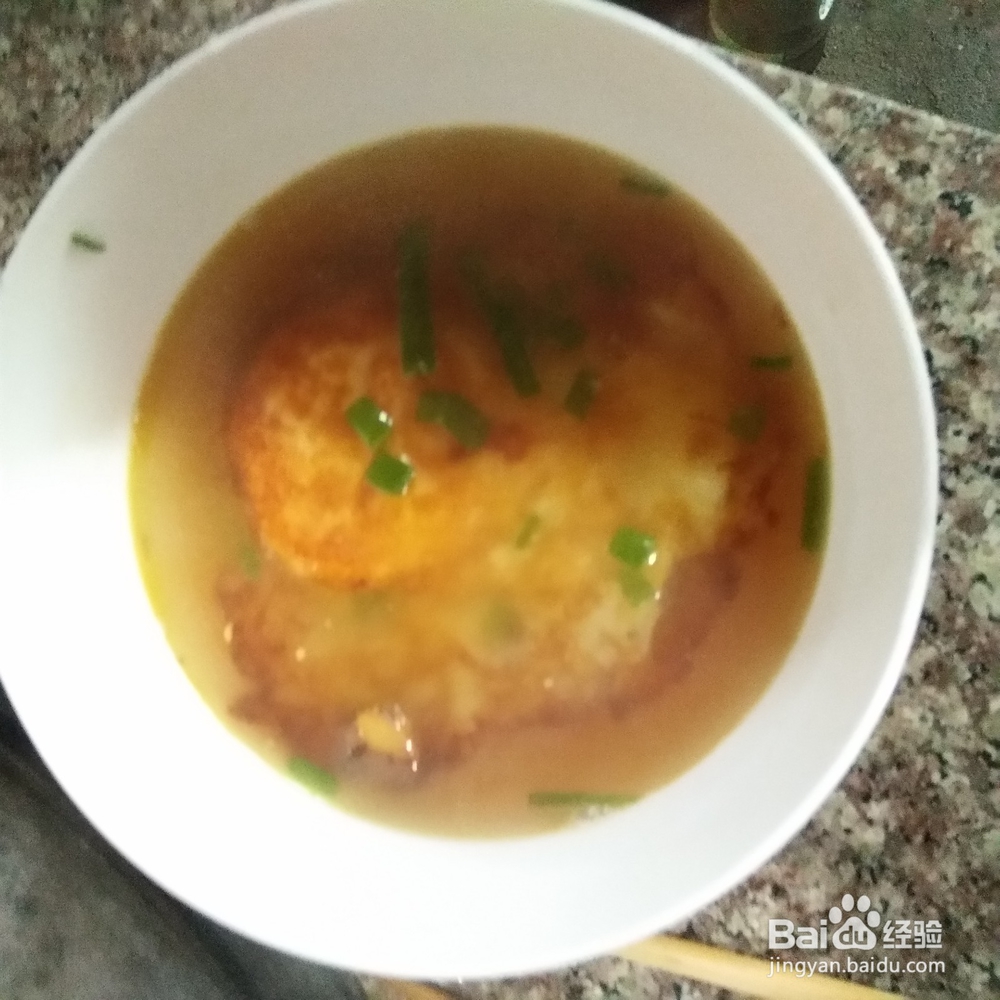 10分钟教你做好早餐鸡蛋面