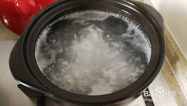 时蔬海参粥的做法