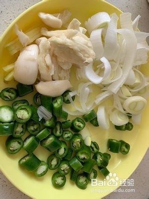 章鱼爆炒双色椒的家常做法