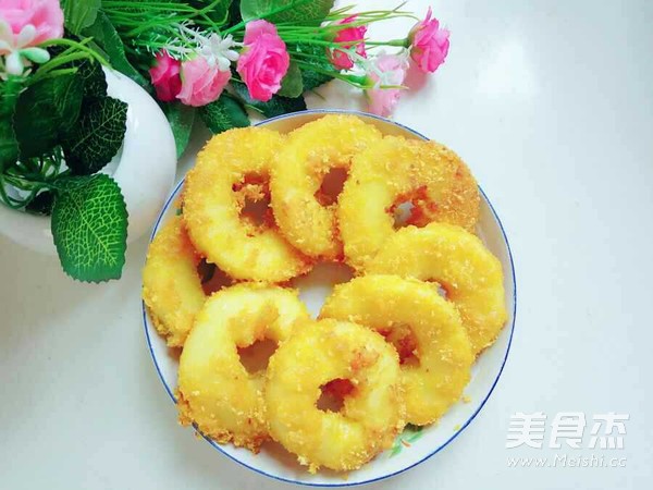 苹果甜甜圈的做法