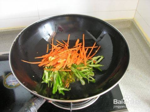 千张肉丝的做法