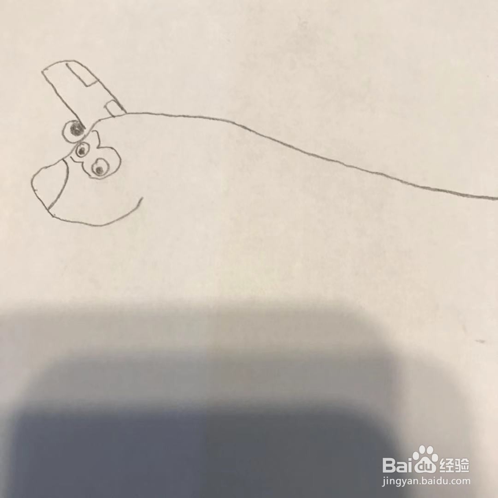 飞机怎么画呢