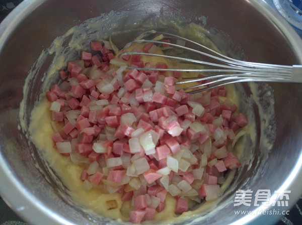 洋葱火腿咸马芬