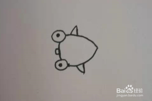简笔画的小金鱼怎么画