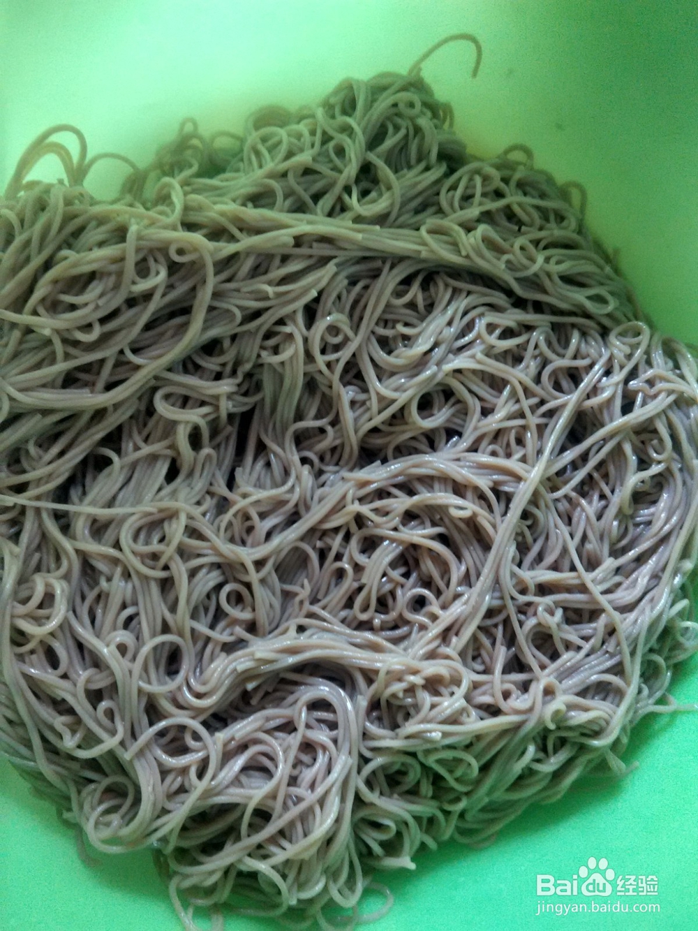 开水泡韩国冷面