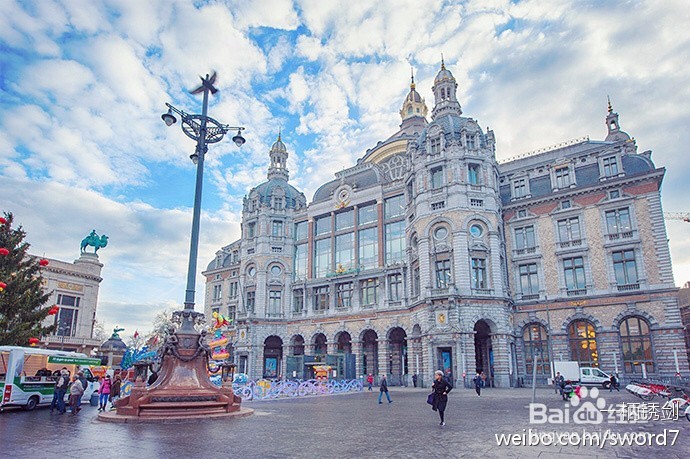美到不像话的安特卫普火车站