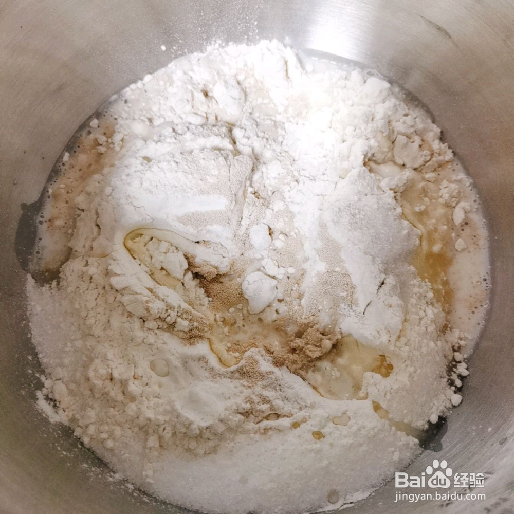 牛奶麻花辫面包