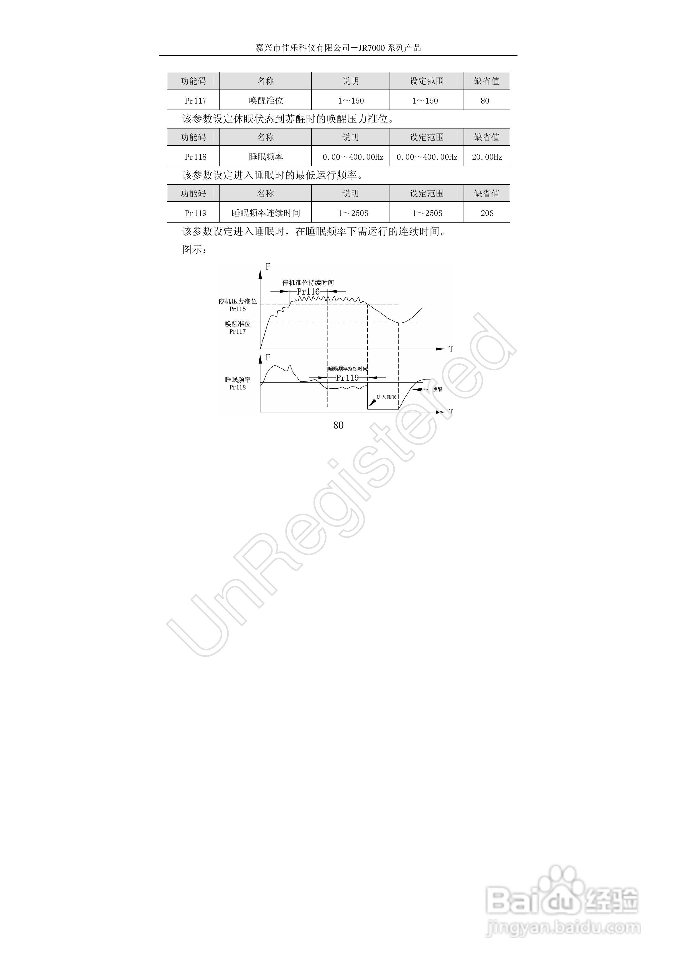 佳乐JR7000-315G-4-1090变频器使用说明书:[8]