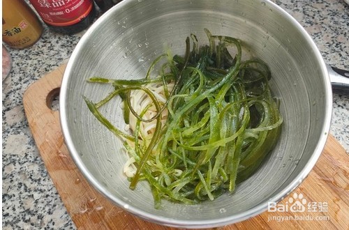 金针菇拌海带怎么做