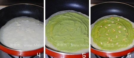 易做小吃——青豆泥卷饼