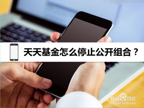 天天基金怎么停止公开组合