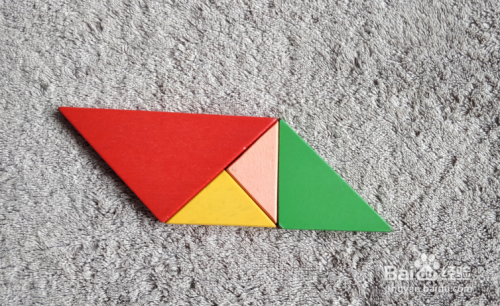 带烟囱的工业船用七巧板怎么拼?