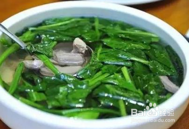 猪肝菠菜汤怎么做不腥