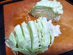 制作很有食欲的炒粉丝