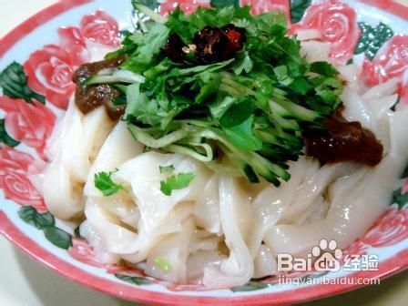 麻酱凉皮制作