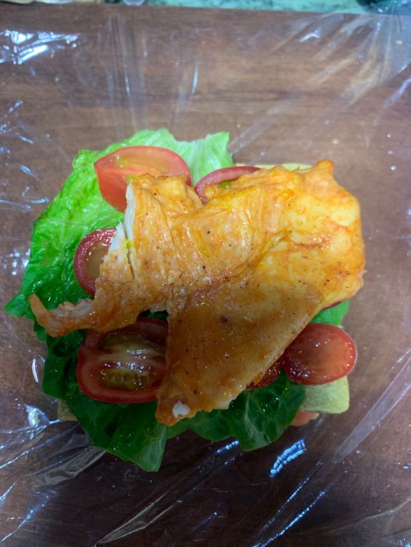 美味低脂三明治