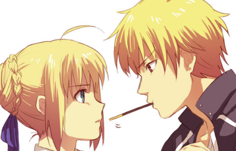 《fate》金闪闪和saber什么关系