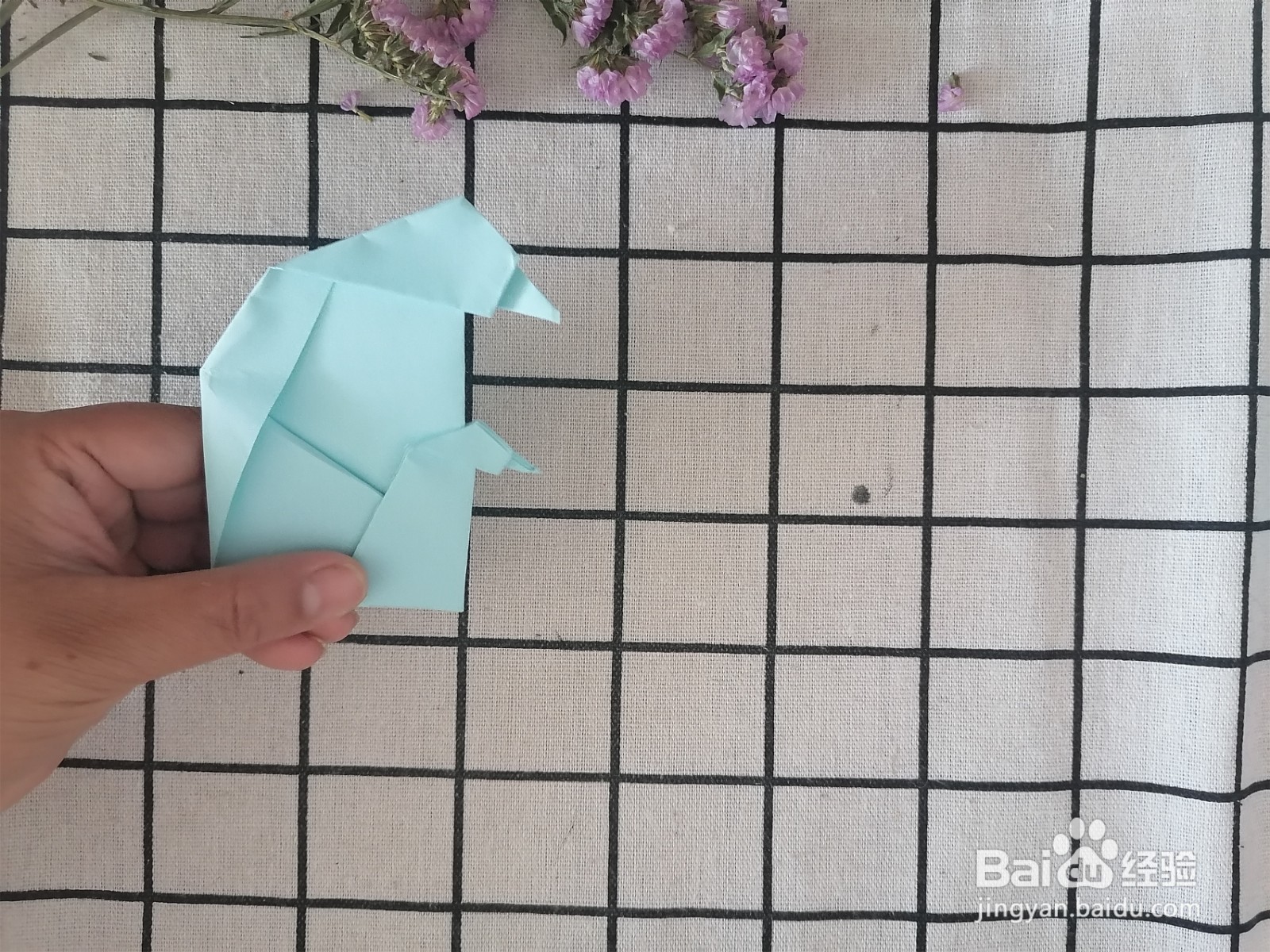 亲子企鹅折纸手工