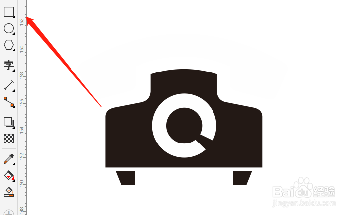 如何用Coreldraw软件画电话图标