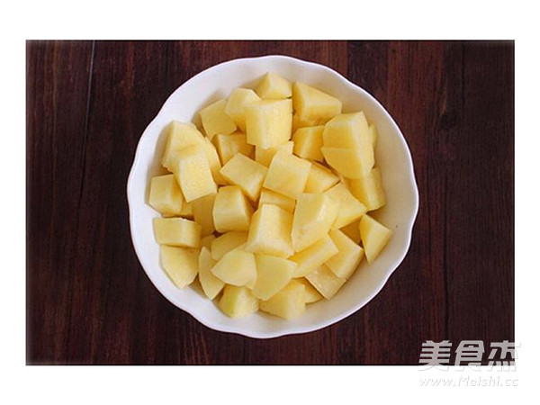 蜜豆土豆饼的做法