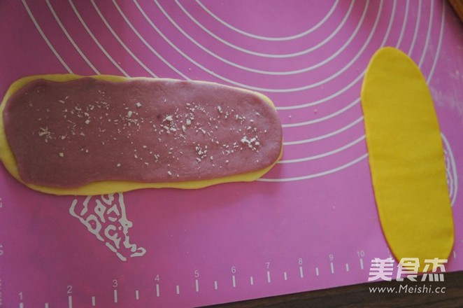 彩虹土司的做法