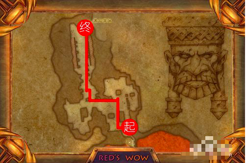 魔兽世界的黑石深渊地图是怎样的