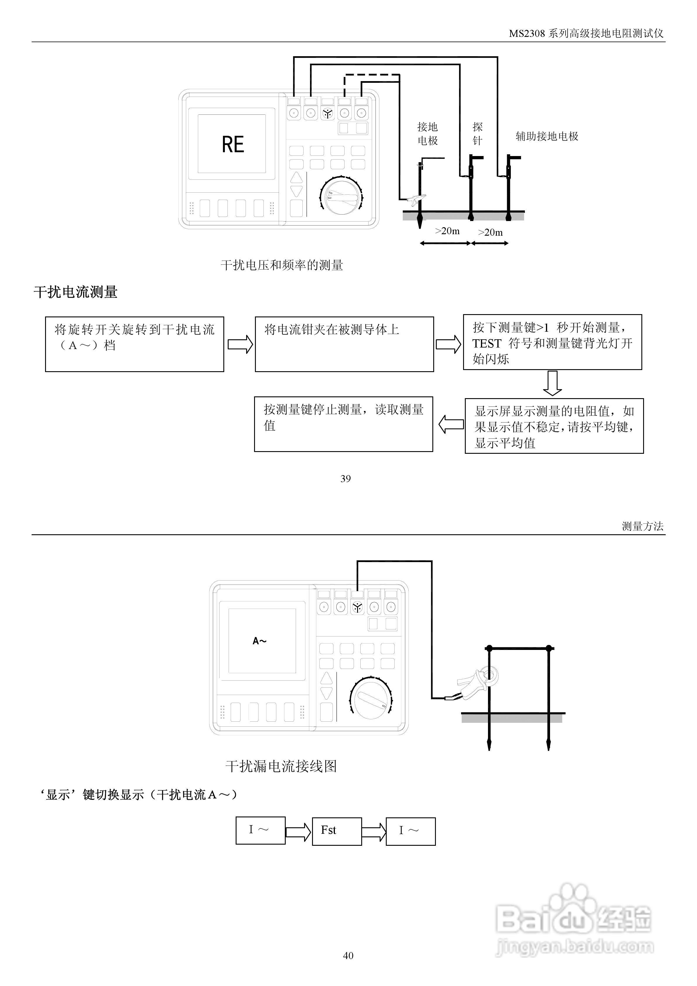 华仪MS2308地电阻测试仪使用说明书:[3]