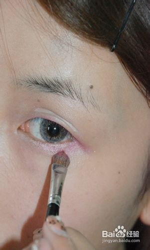 粉嫩甜蜜日系妆容