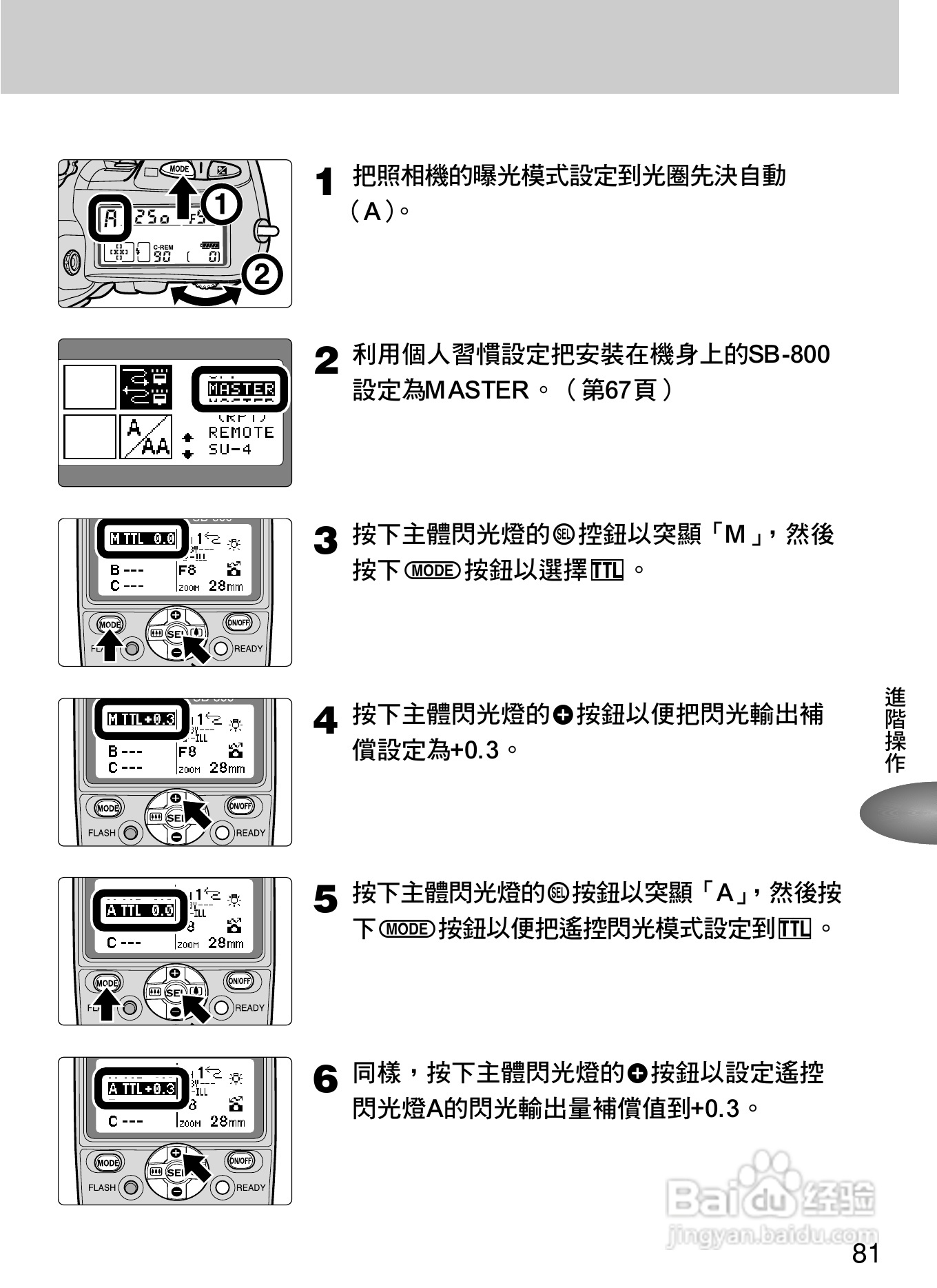 Nikon SB800自动对焦闪光灯使用说明书:[9]