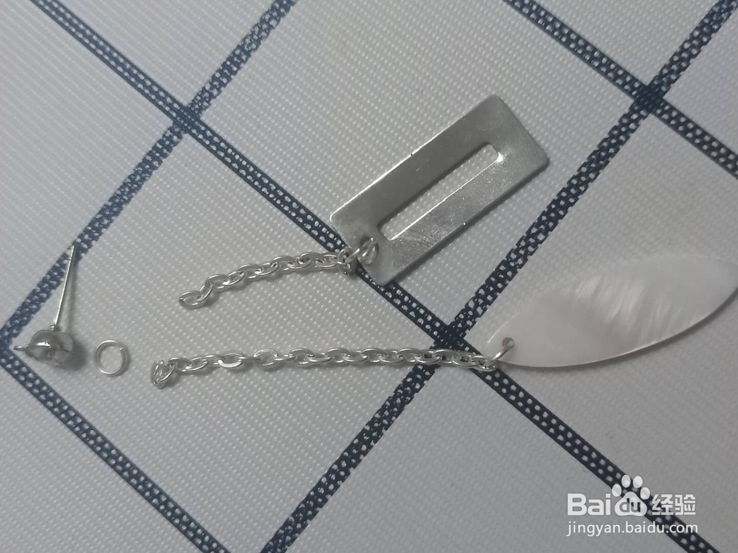 怎样制作简易的手工耳坠