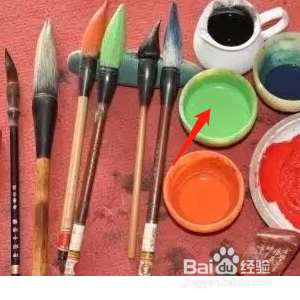 国画草绿色怎么调