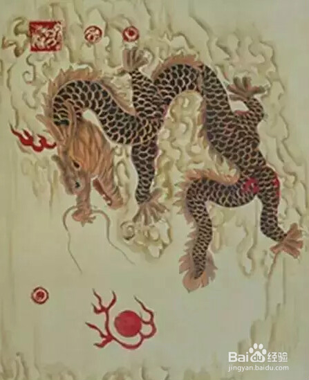 齐派《工笔百龙图》