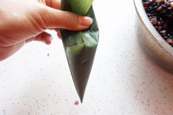 紫米八宝锥形粽子