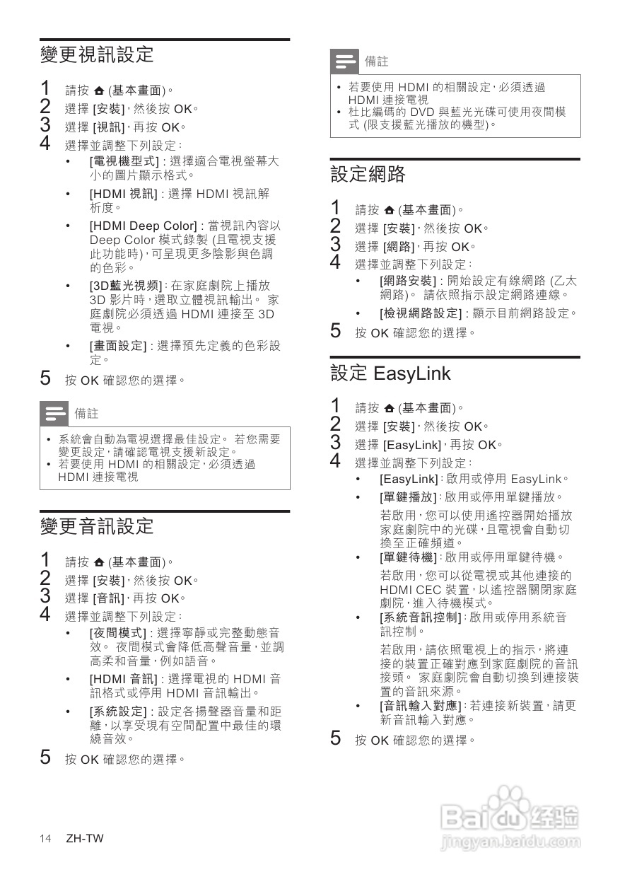 飞利浦HSTS3560组合音响使用手册:[1]