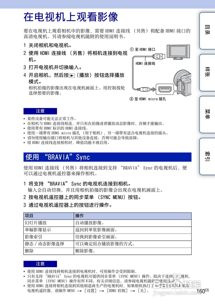 SONY索尼 NEX-3N数码相机(α手册)说明书:[16]